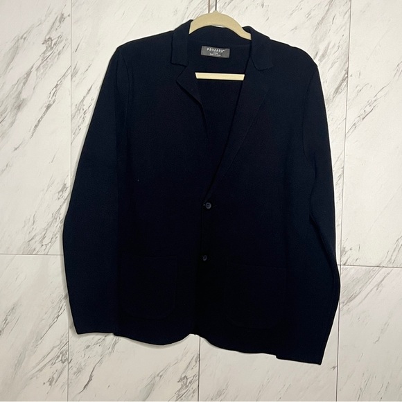 4/$30 Primark Black Button Knit Cardigan SZ L - Picture 1 of 3